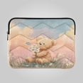 thumbnail image 1 of 16in Laptop Bag Briefcases Computer Inner Bags Computer Bags Laptop Sleeves Work Travel School Bag Blush Sky Teddy Bear, 1 of 8