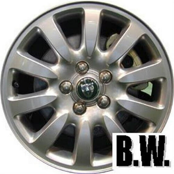16in Wheel for Jaguar X-Type 02-03 Silver Reconditioned Alloy Rim