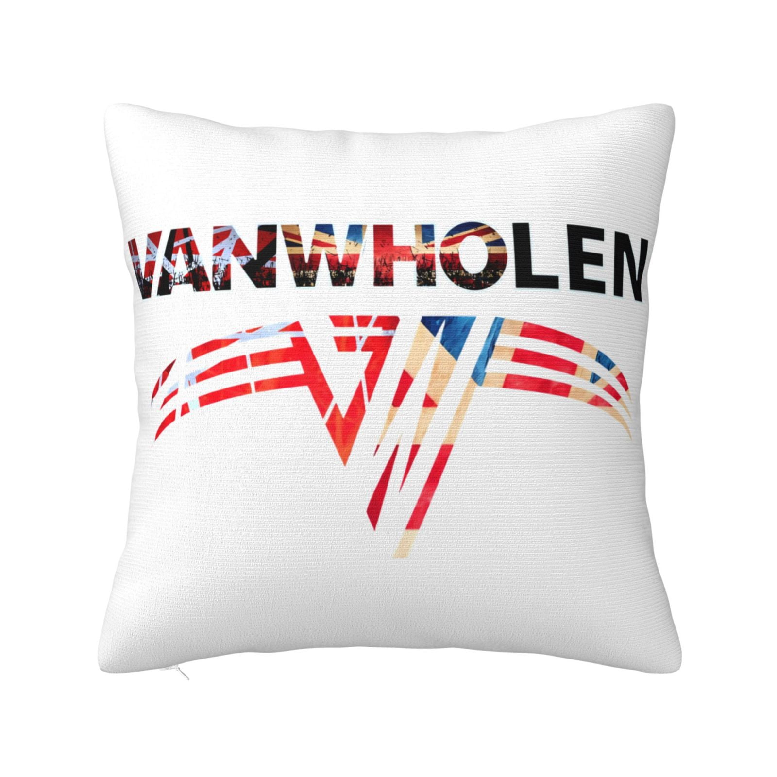 16in x16in Square Cushion Cases for Van.1986 Halen Versatile Pillow