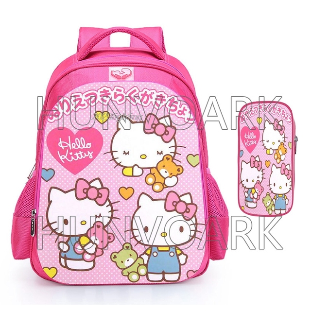16inch Hello Kitty Children‘s Schoolbag Primary School Student Girls