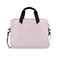 thumbnail image 1 of 16inch Laptop Briefcase, Business Laptop Bag with Detachable Strap & Padded Compartment, Water-Resistant Polyester，Light Pink, 1 of 8