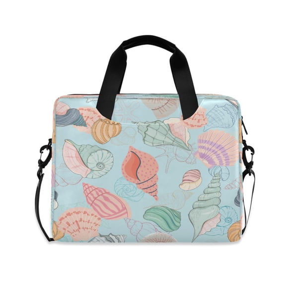 16inch Laptop Briefcase, Business Laptop Bag with Detachable Strap & Padded Compartment, Water-Resistant PolyesterShell