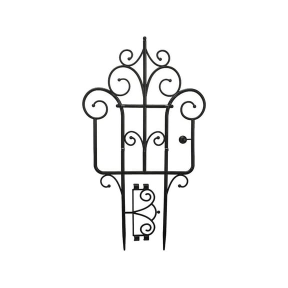 16inch Stackable Plant Trellis, Mini Plant Trellis, DIY Climbing Trellis for House Plants, Vines Potted, Climbing Plants, Indoor Small Flowerpot Black