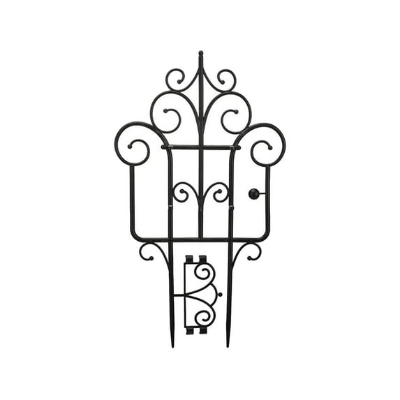 16inch Stackable Plant Trellis, Mini Plant Trellis, DIY Climbing Trellis for House Plants, Vines Potted, Climbing Plants, Indoor Small Flowerpot Black