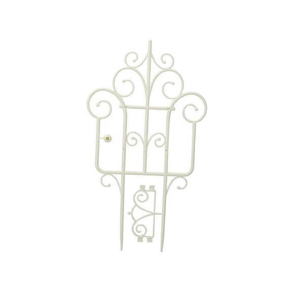 16inch Stackable Plant Trellis, Mini Plant Trellis, DIY Climbing Trellis for House Plants, Vines Potted, Climbing Plants, Indoor Small Flowerpot White