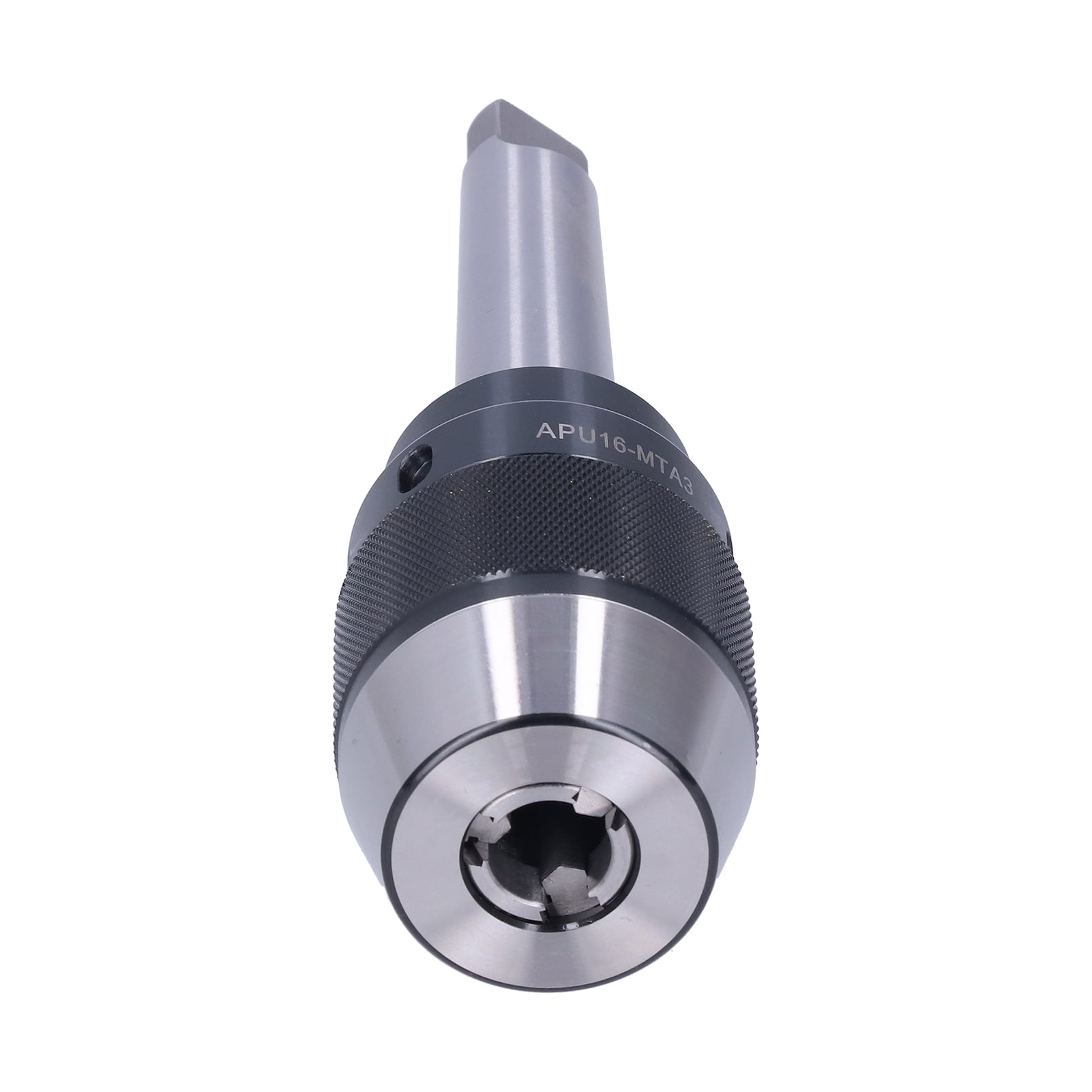 16mm / 0.6in Keyless Drill Chuck Integrated Morse Flat Tail Lathes Manual Hardware Power Tool