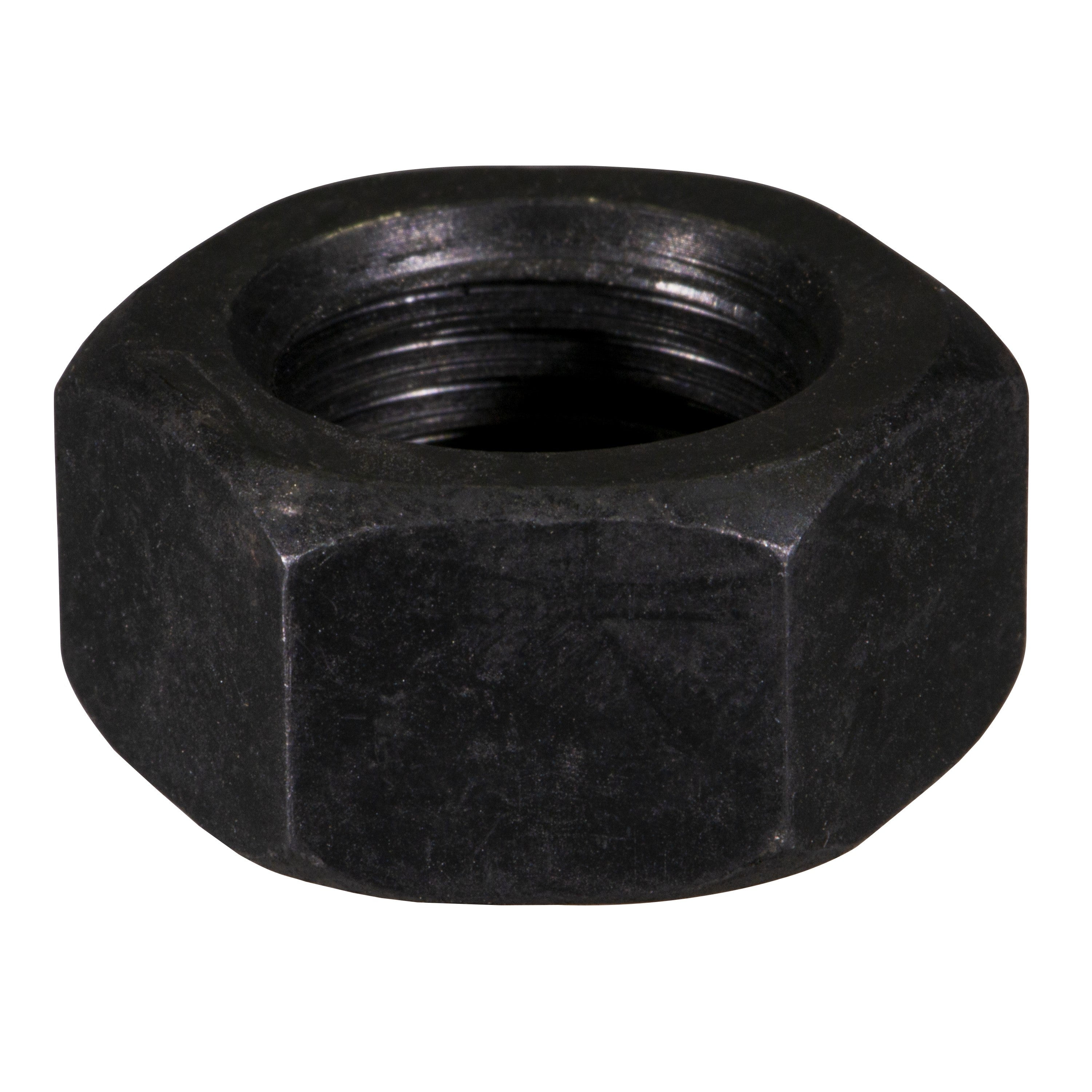 16mm-1.5 Plain Class 10 Steel Fine Thread Hex Nuts (8 pcs.)
