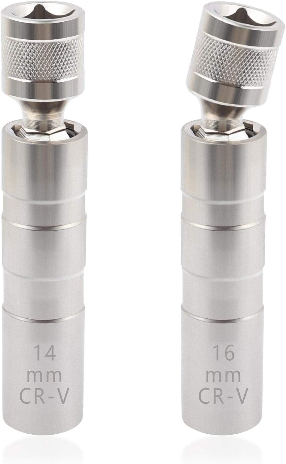 16mm&14mm Spark Plug Socket,Thin Wall 12 Points 3/8" Drive Spark Plug ...