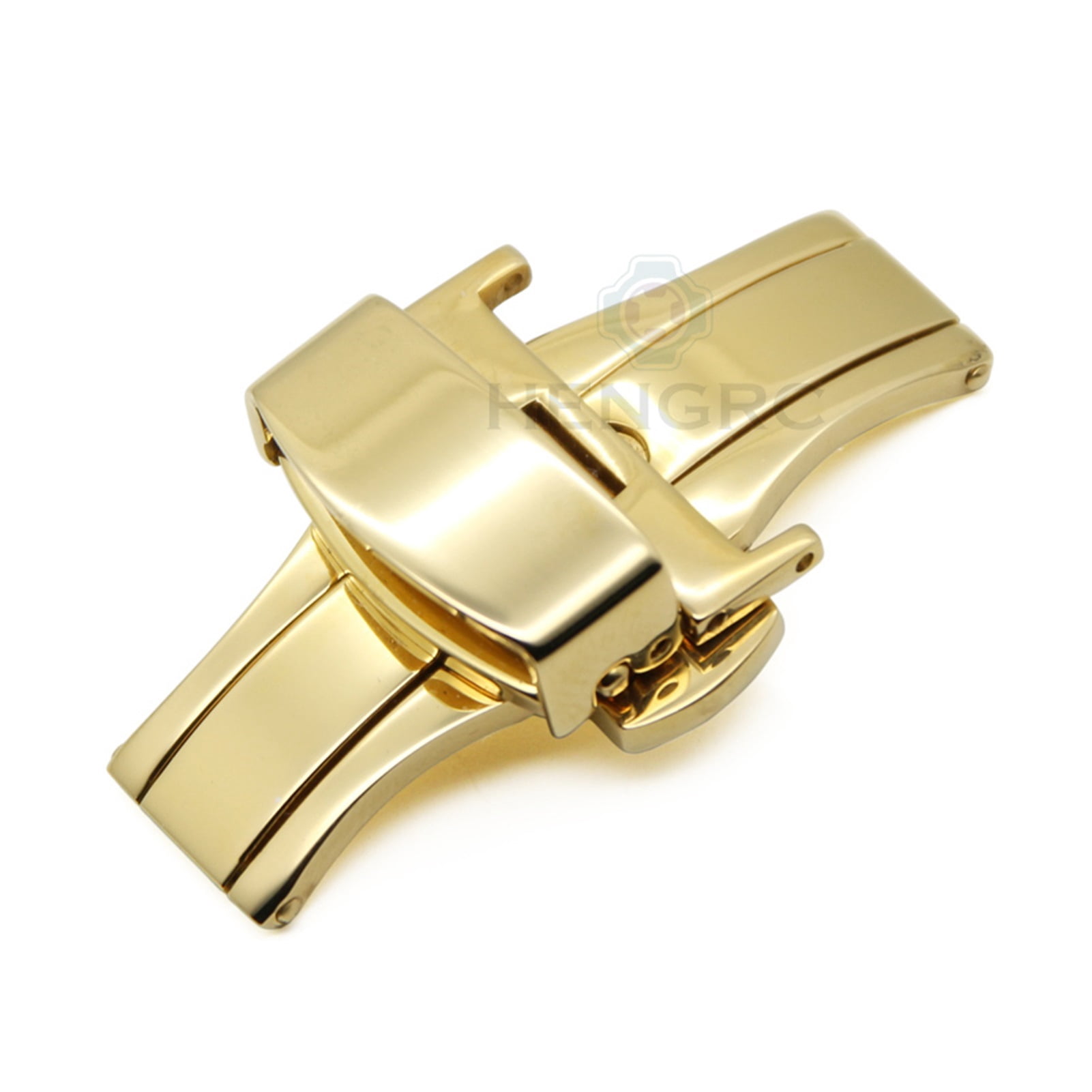 Sailcloth watch strap. Deployment clasp
