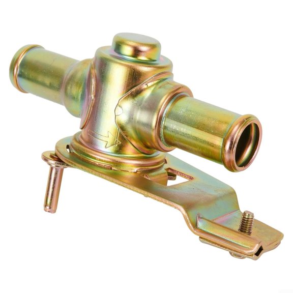 16mm (5/8) Cable Operated Heater Tap Valve for Automotive Hot Rod Applications with Anodized Body, Pull On/Push Off Control - Cable Not Included