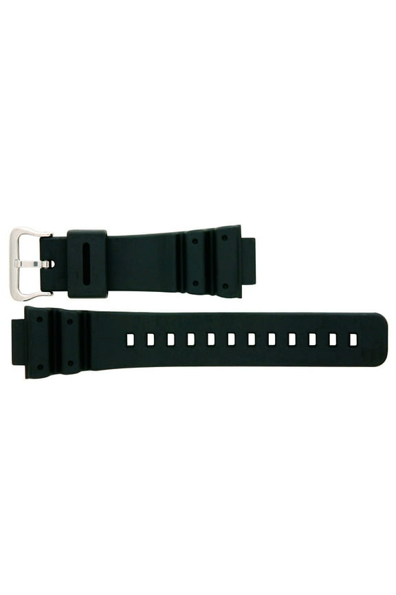 16mm Black Genuine Rubber Watch Band Fits Casio G-Shock Style