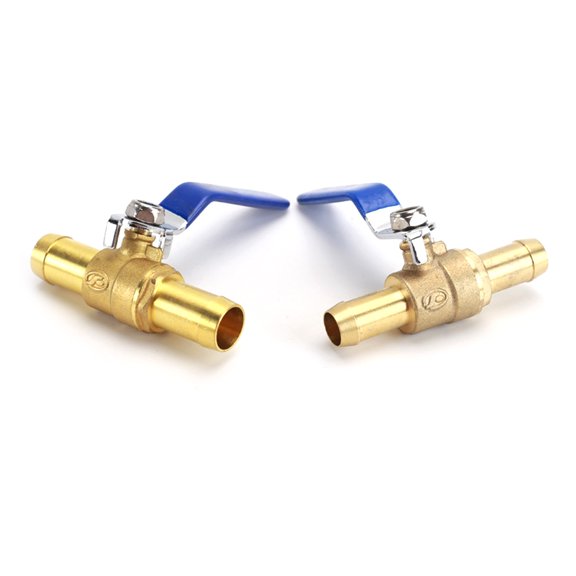16mm Brass Switchs Secure Connection Secure & Brass Shut-off Connectors Enhanced Water Flows Control