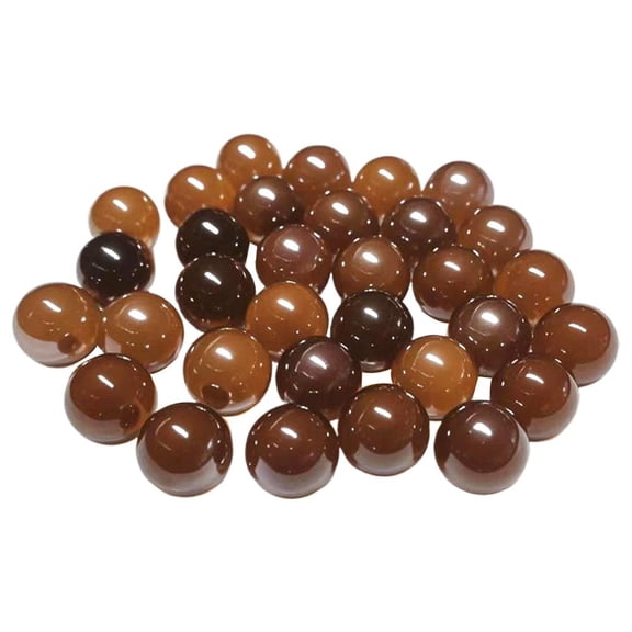 16mm Frosted Glass Marbles, Decorative & Toy Balls for Aquarium Decor, Crafts