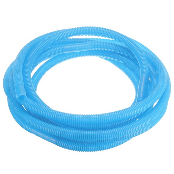 16mm ID 20ft Universal Air Conditioner Drain Hose, Water Drain Hose Flexible Pipe for AC Units, Blue