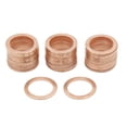 thumbnail image 1 of 16mm Inner Dia Copper Washers Car Flat Sealing Gaskets Rings 50pcs, 1 of 3
