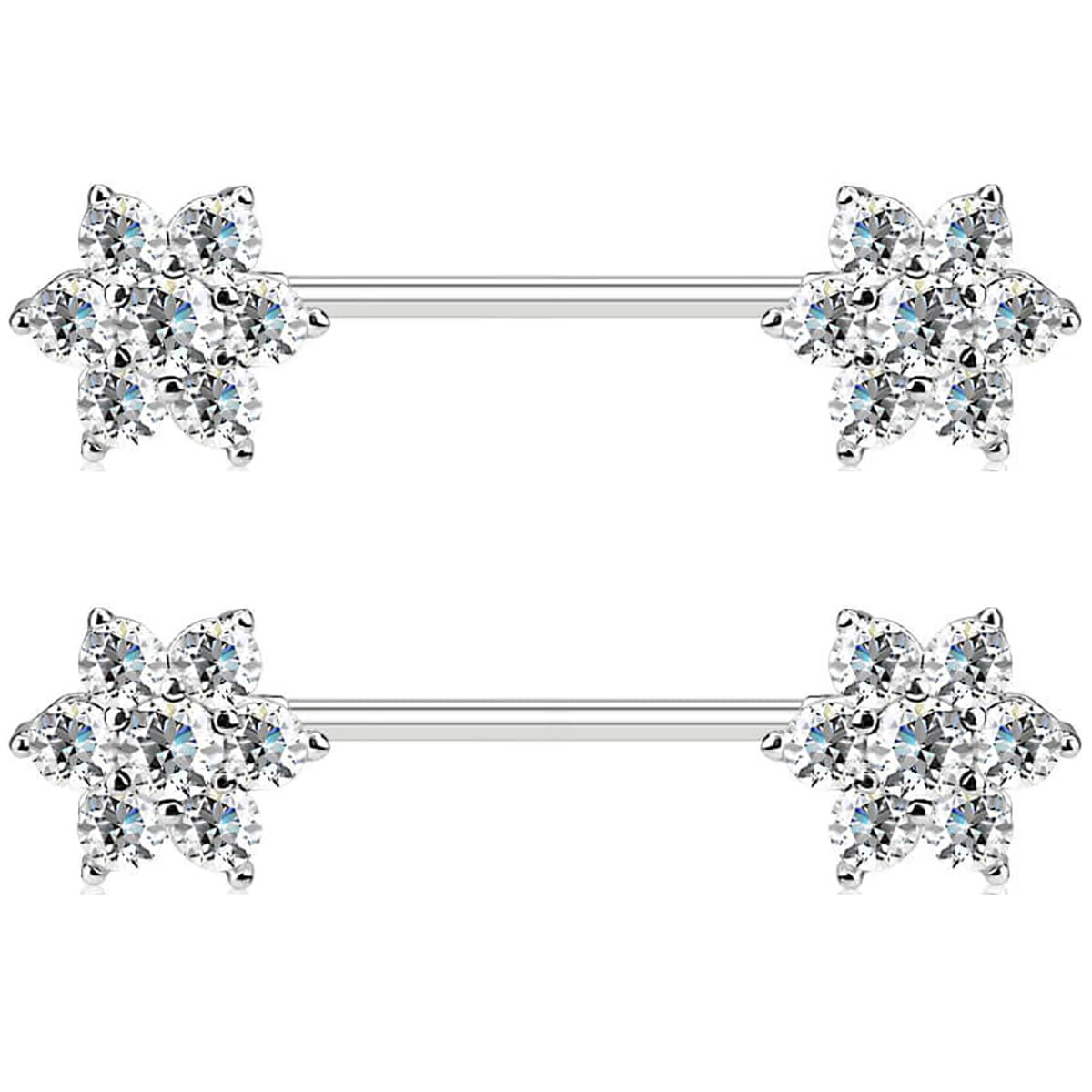 16mm Internally Threaded 14G Tongue Straight Barbell 5/8 Helix Earrings Cartilage Piercing Jewelry