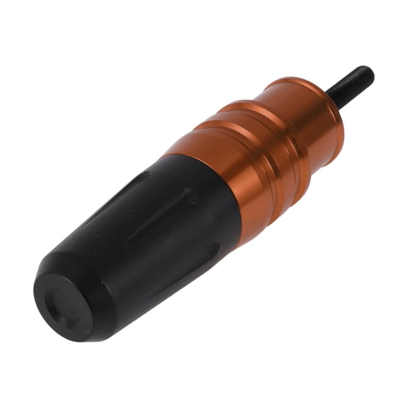16mm Motorcycle Slider Frame Aluminum Alloy Wheel Fairing Protection Crash Pad Protector Guard 27mm 150mm Bolt Nut Orange 1 Set