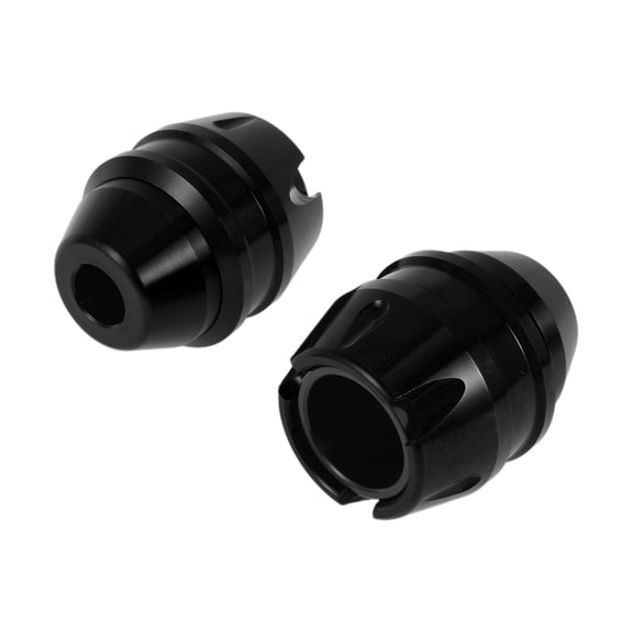 16mm Motorcycle Slider Frame Aluminum Alloy Wheel Fairing Protection Crash Pad Protector Guard 53mm 63mm Black 2 Pcs