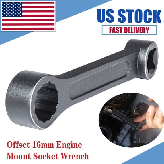 16mm Offset Engine Mount Socket Wrench for Mercedes Benz W221/W220/W210/W203