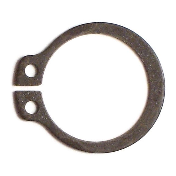 16mm Plain Steel External Retaining Rings (8 pcs.)