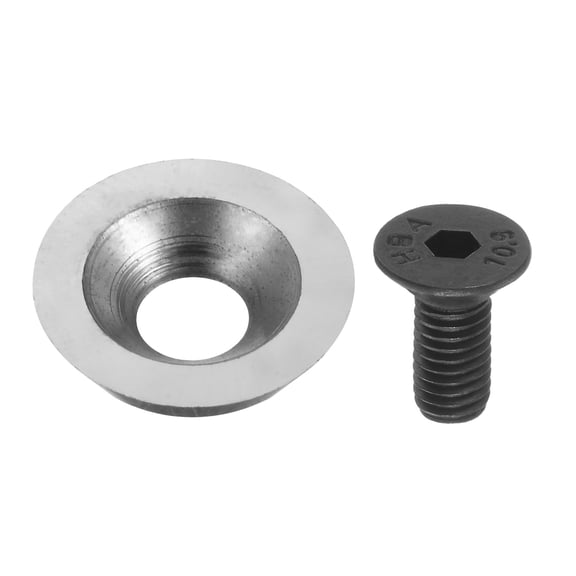 16mm Round Carbide Replacement Insert Cutter 16x2.5mm-30° Replacement Cutter Insert with a Screw