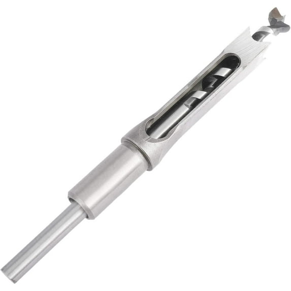 16mm Square Hole Drill Bits,for Wood Woodworking Hole Saw Mortising Chisel Drill Bits(5/8")