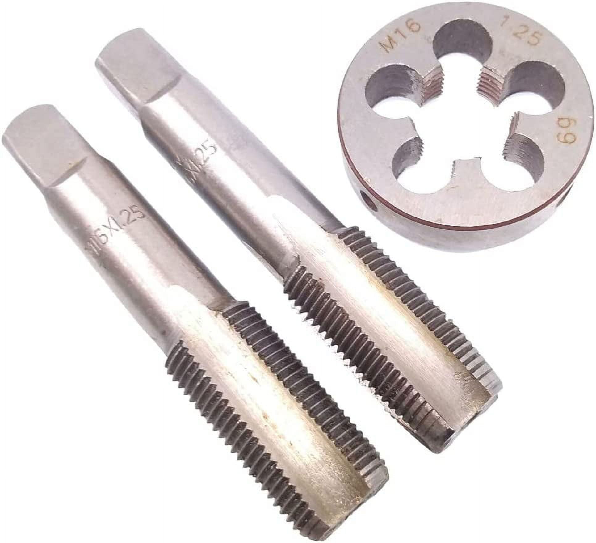 HHW - Thread cutter tool set in sheet steel box M3-M12