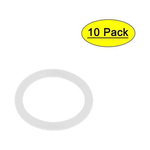 16mm x 20mm x 2mm Silicone Oil Gas Seal Tap Washer Gasket Sealing Rings 10 Pcs