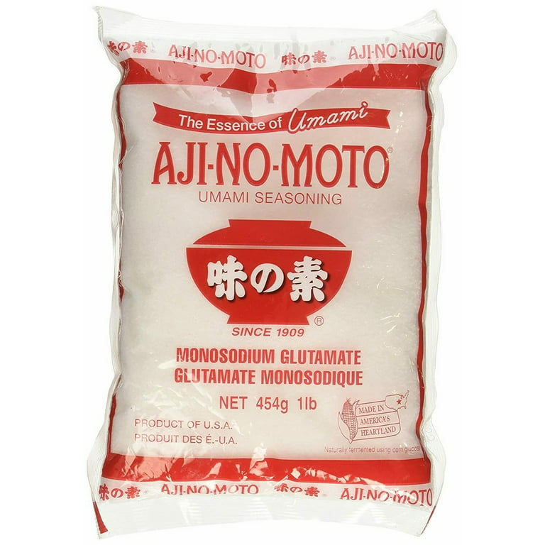  16oz Ajinomoto Umami Seasoning, MSG Monosodium Glutamate, Made  in USA, Naturally Delicious (One Bag per order) : Everything Else