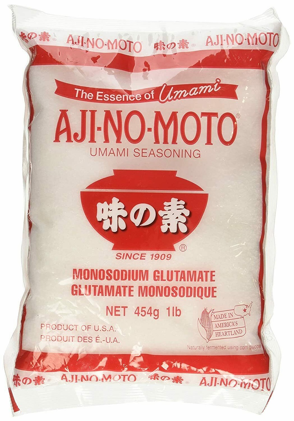 16oz Ajinomoto Umami Seasoning, MSG Monosodium Glutamate, Made in USA, Naturally Delicious 1Pack - image 1 of 6