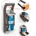 thumbnail image 1 of 16oz Aluminum Can Crusher & Bottle Opener | Heavy Duty Metal Wall Mounted Soda Beer Smasher – Eco-Friendly Recycling Tool, 1 of 8