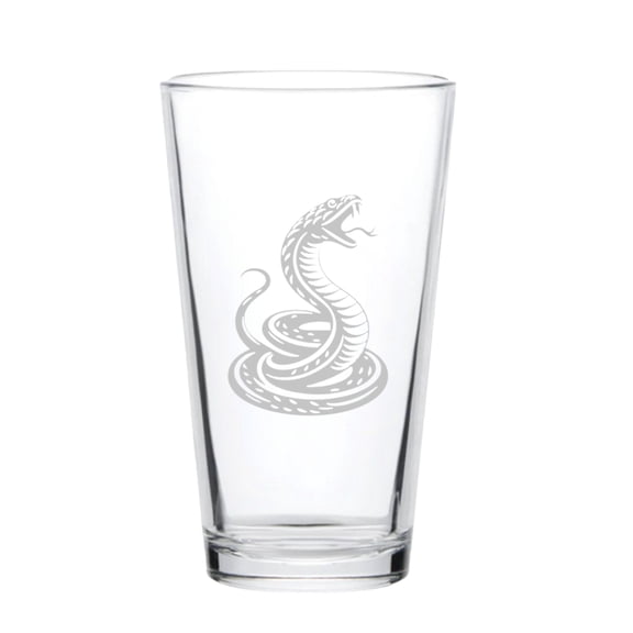 16oz Beer Mug - Coiled Snake