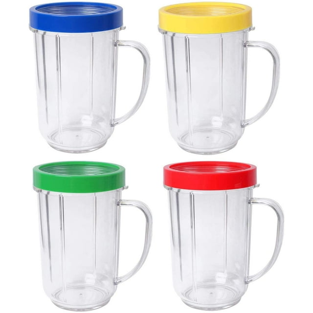 16oz Bullet Cups Compatible with Magic Bullet Blender Juicer 250W MB