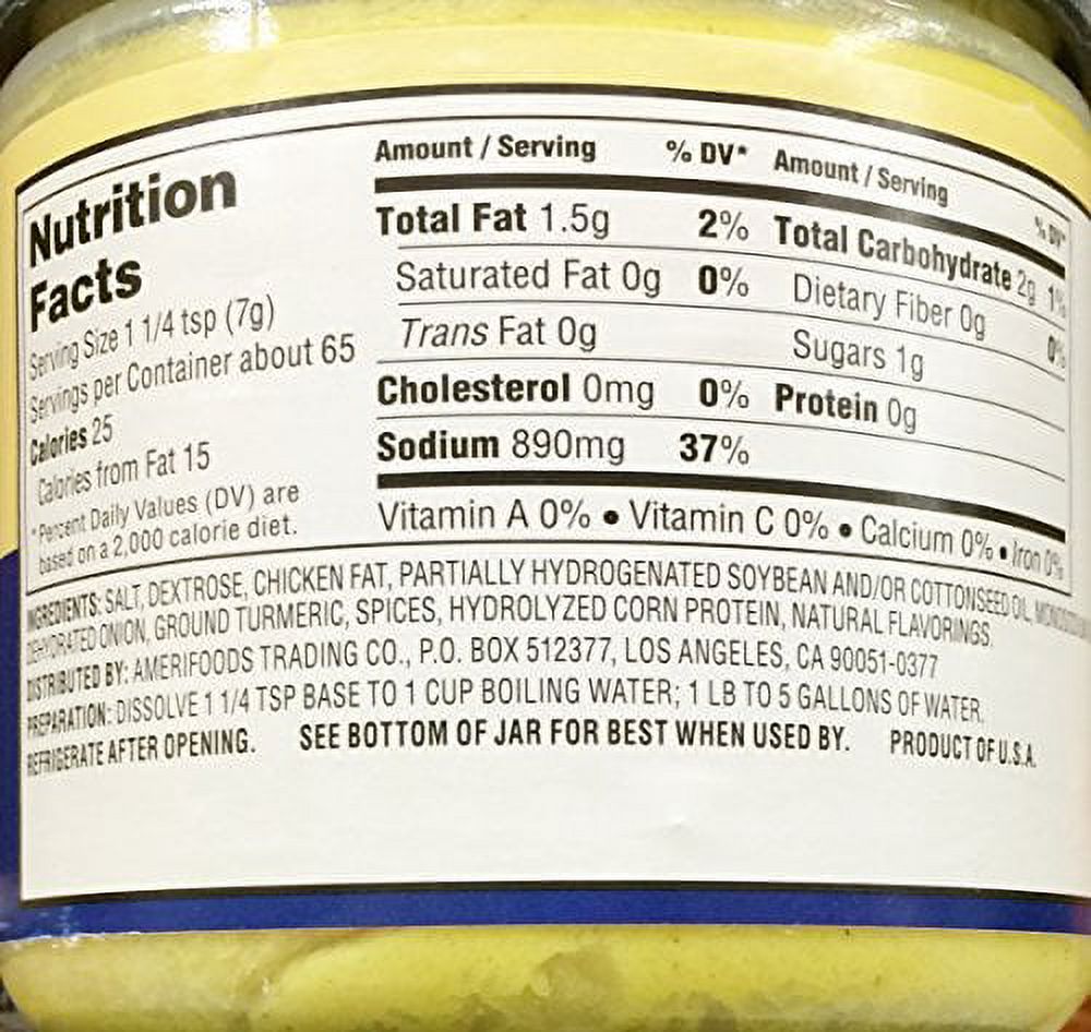 16oz First Street Chicken Flavored Soup Base, Pack of 1