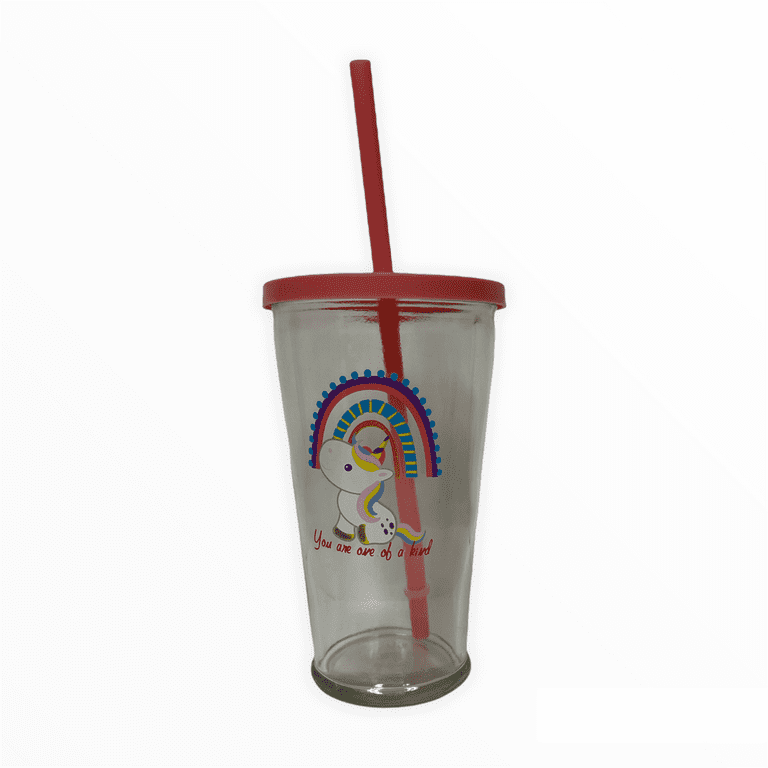 One-of-a-Kind Glass Tumbler