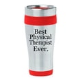 thumbnail image 1 of 16oz Insulated Stainless Steel Travel Mug Coffee Mug Tumbler Best Physical Therapist Ever PT Gift (Red), 1 of 1