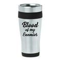 thumbnail image 1 of 16oz Insulated Stainless Steel Travel Mug Coffee Mug Tumbler Blood Of My Enemies (Black), 1 of 1