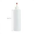 thumbnail image 1 of 16oz Kitchen Condiment Squeeze Bottles,Plastic Condiment Squeeze Bottles for Liquids Sauces Ketchup Mustard Sauce Oil & Vinegar,Chef's Oil or Condiment Plastic Dispensing Squeeze Bottle,Clear,7", 1 of 3