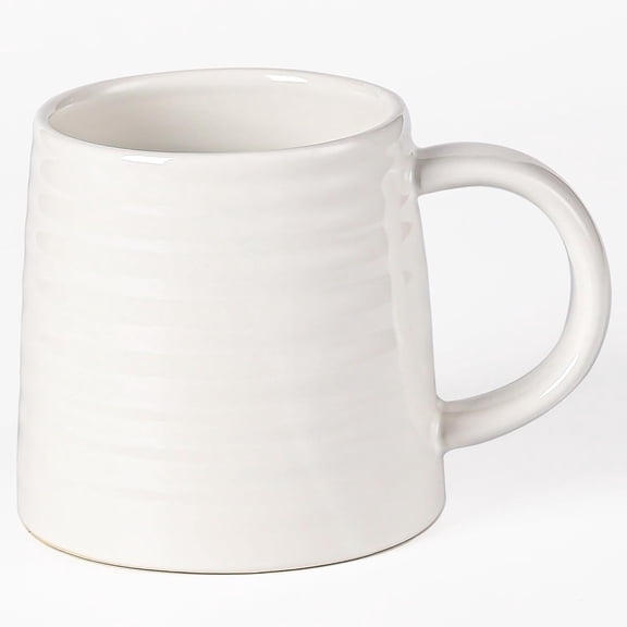 16oz Large Handmade Reactive Glaze Ceramic Coffee Mug, Speckled Gradient Pottery Tea Cup with Handle, Microwave & Dishwasher Safe for Home Office Use