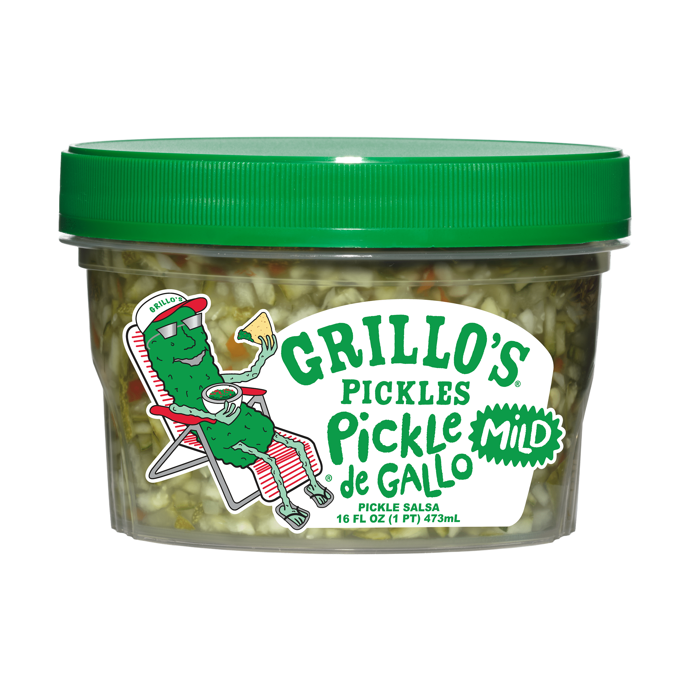Grillo's Pickles Mild Pickle de Gallo 16oz