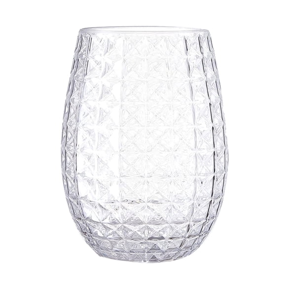 16oz Pineapples Wine Cup Plastics Cocktail Glass Cup Whiskey Glass Reusable Drinking Cup For Drink Home Party Club