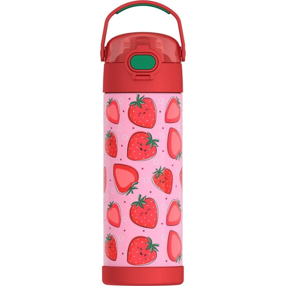 16oz Stainless Steel Water Bottle with Bail Handle - Multiple Designs