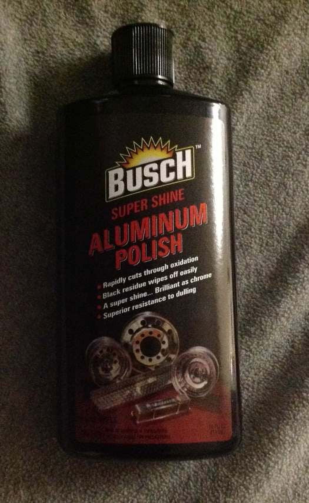  Busch Aluminum Polish Super Shine for uncoated Aluminum - 32oz  : Automotive