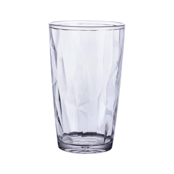 16oz Unbreakable Acrylic Drinking Glasses - BPA-Free Plastic Tumblers for Home & Restaurants - Shatterproof, Stackable & Dishwasher Safe(set of 4)