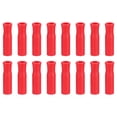 thumbnail image 1 of 16pack Silicone Straw Tips, Soft Reusable Straws Tips Fit for 1/3 Inch(8mm) OD Stainless Steel Straws, Red, 1 of 6