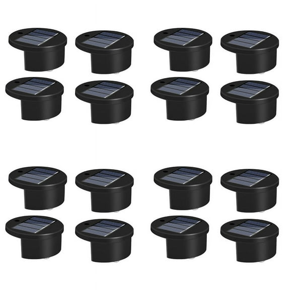 16pack Solar Powered Swimming Pool Edge Lights for Inground Pools, Above Ground Waterproof Wireless Pool Decorations