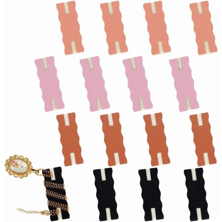 16pcs 4 Colors Portable Tangle-Free Jewelry Organizer Rectangle Tangle-Free Necklaces Organizer Necklace Card Holder Universal Jewelry Storage Case for Home Travel Chain Necklaces Storage price history and forecast - FINGERINSPIRE CDIS-OC0001-10