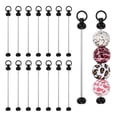 thumbnail image 1 of 16pcs Beadable Keychain Bar, Beadable Keychains Blanks Beaded Keychain Bar Bulk Key Chain Rod Making Charm for Beads Jewelry Making DIY Focal Bead Crafts Backpack, Black, 1 of 6