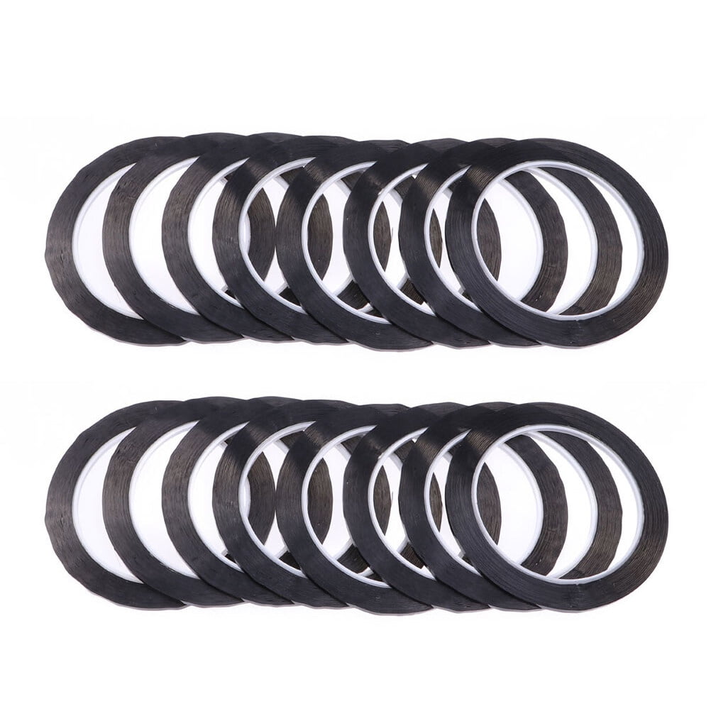 16pcs Border Adhesive Tape Art Tape Selfadhesive Grid Marking Tapes