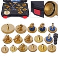 thumbnail image 1 of 16pcs Brake Fluid Bleeder Master Cylinder Adapter Set Brake Bleeding Adapter w/Box, 1 of 15